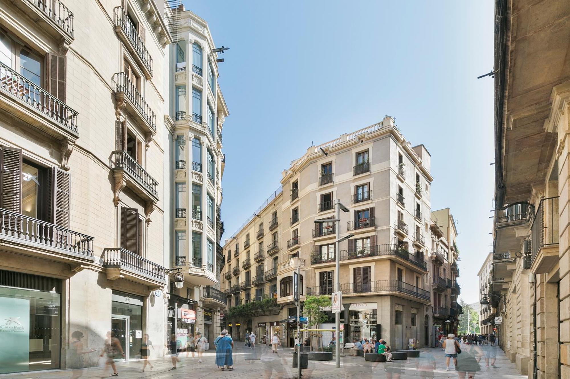 Bcn Town Apartments Portaferrissa Barcellona Esterno foto